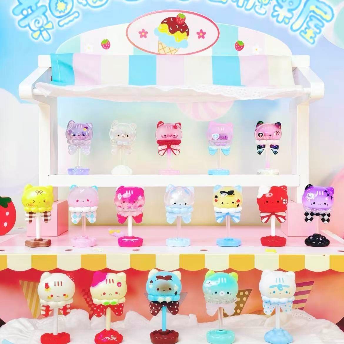 Octopus Meow Meow Magic Candy House Blind Box