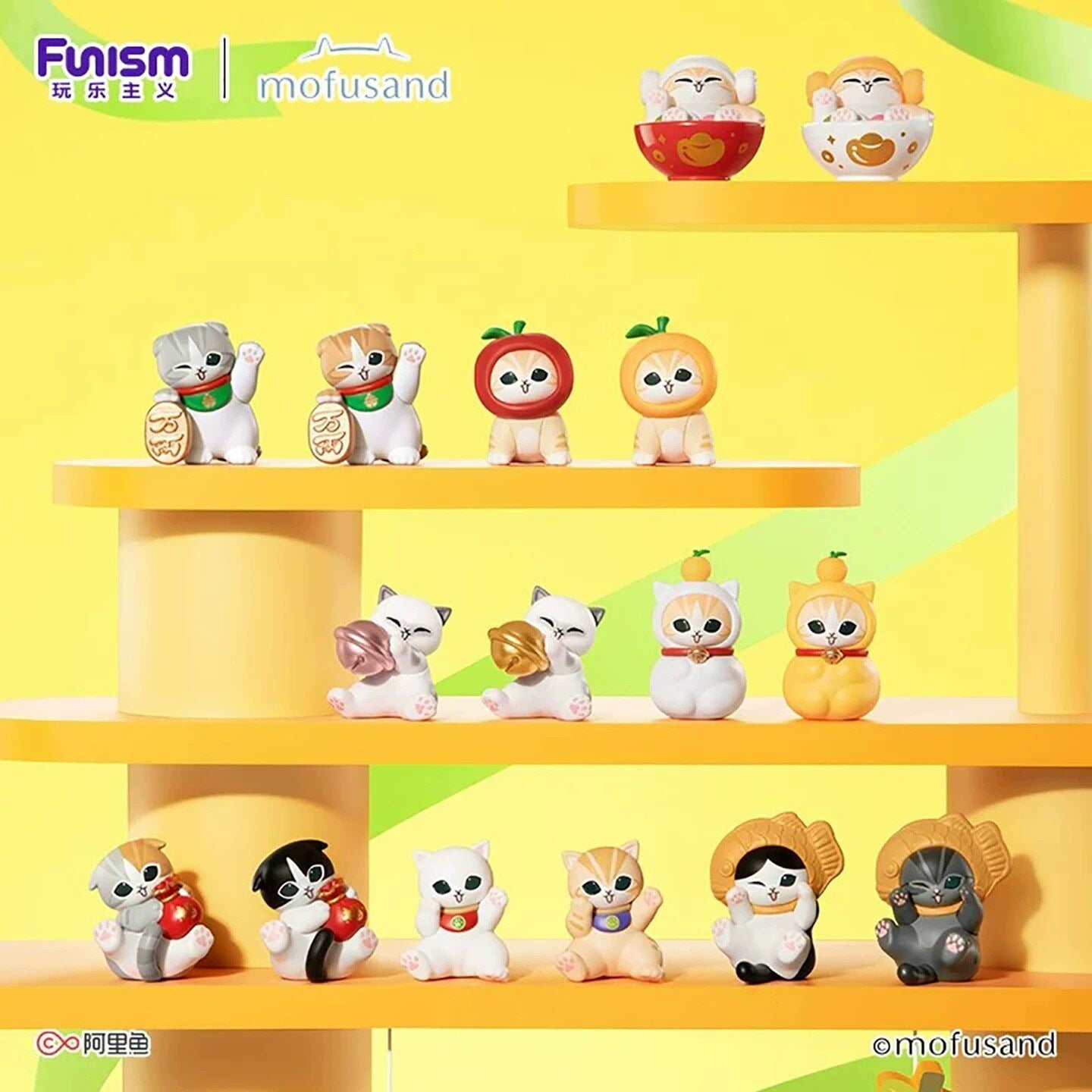 Mofusand Fortune Neko Mini Series Blind Box