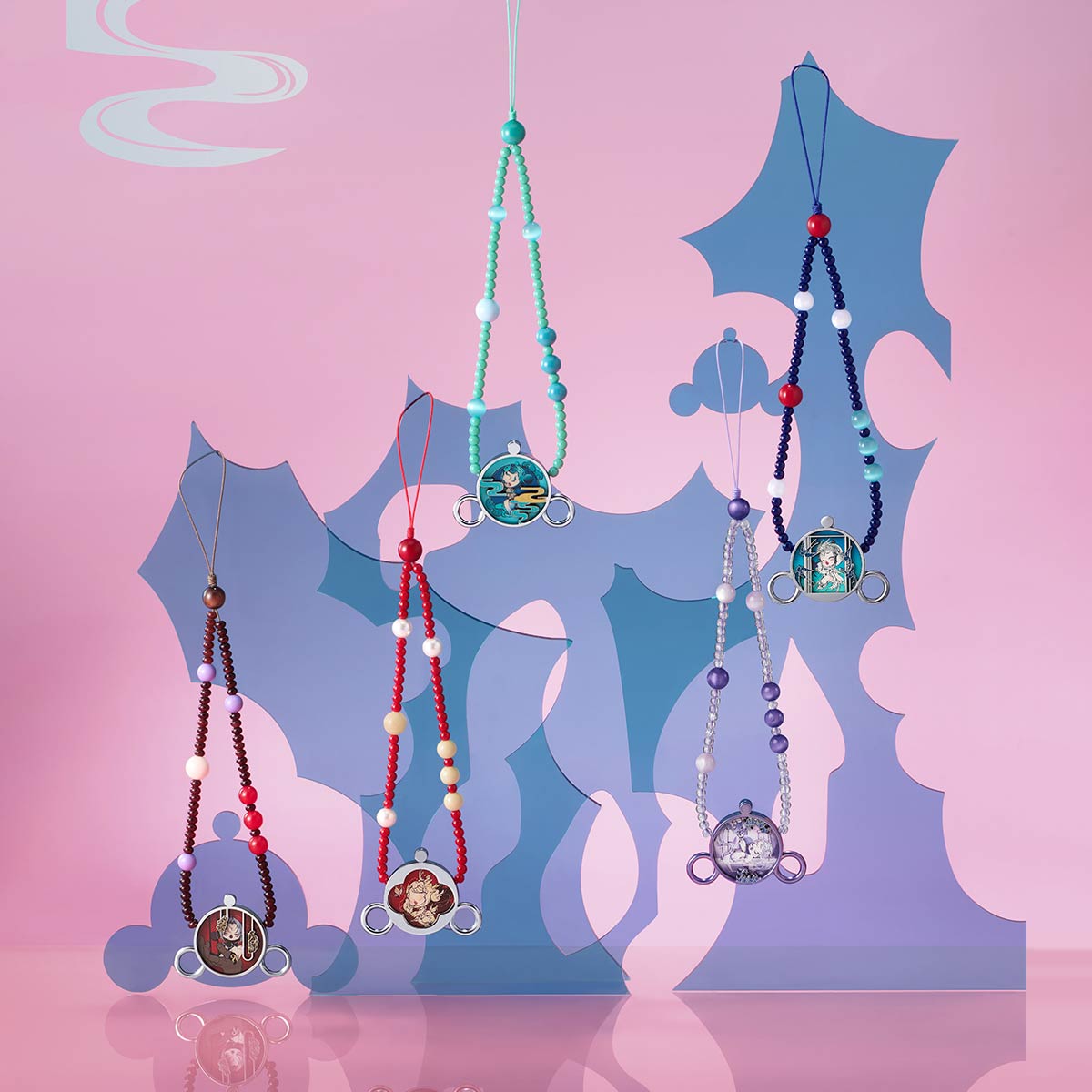 SKULLPANDA The Mirage Series Phone Chain