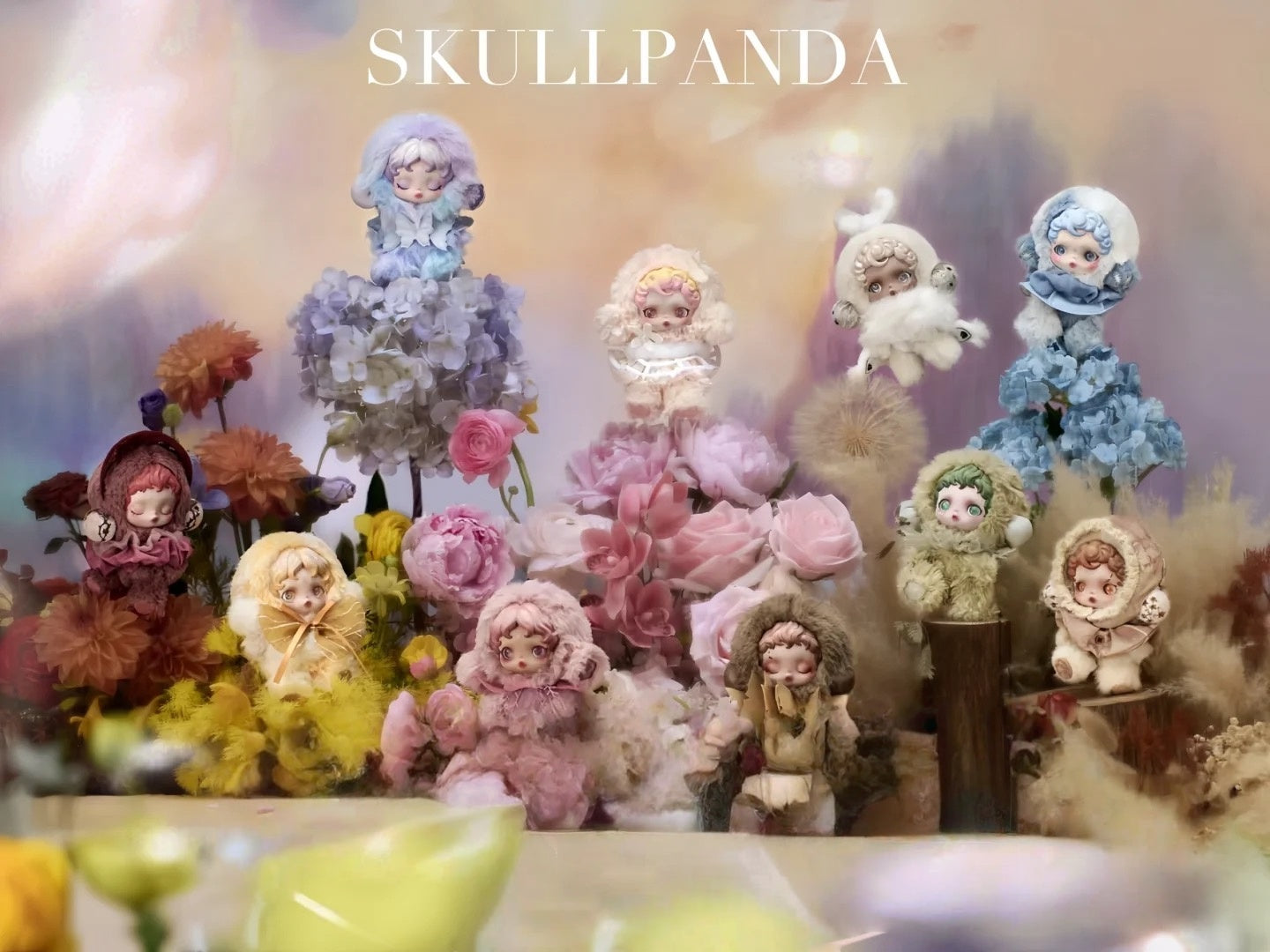 SKULLPANDA L'impressionnisme Series Plush Doll