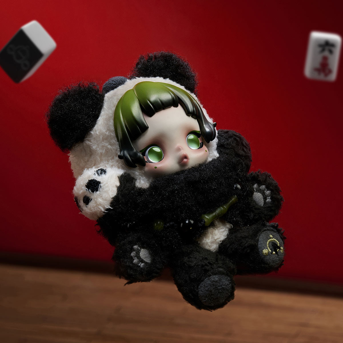 SKULLPANDA Lazy Panda Plush Doll Pendant Presale