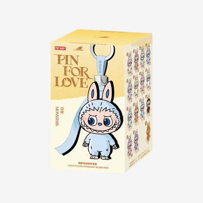 THE MONSTERS Pin for Love Series-Vinyl Plush Pendant Blind Box (N-Z)  (A-M)