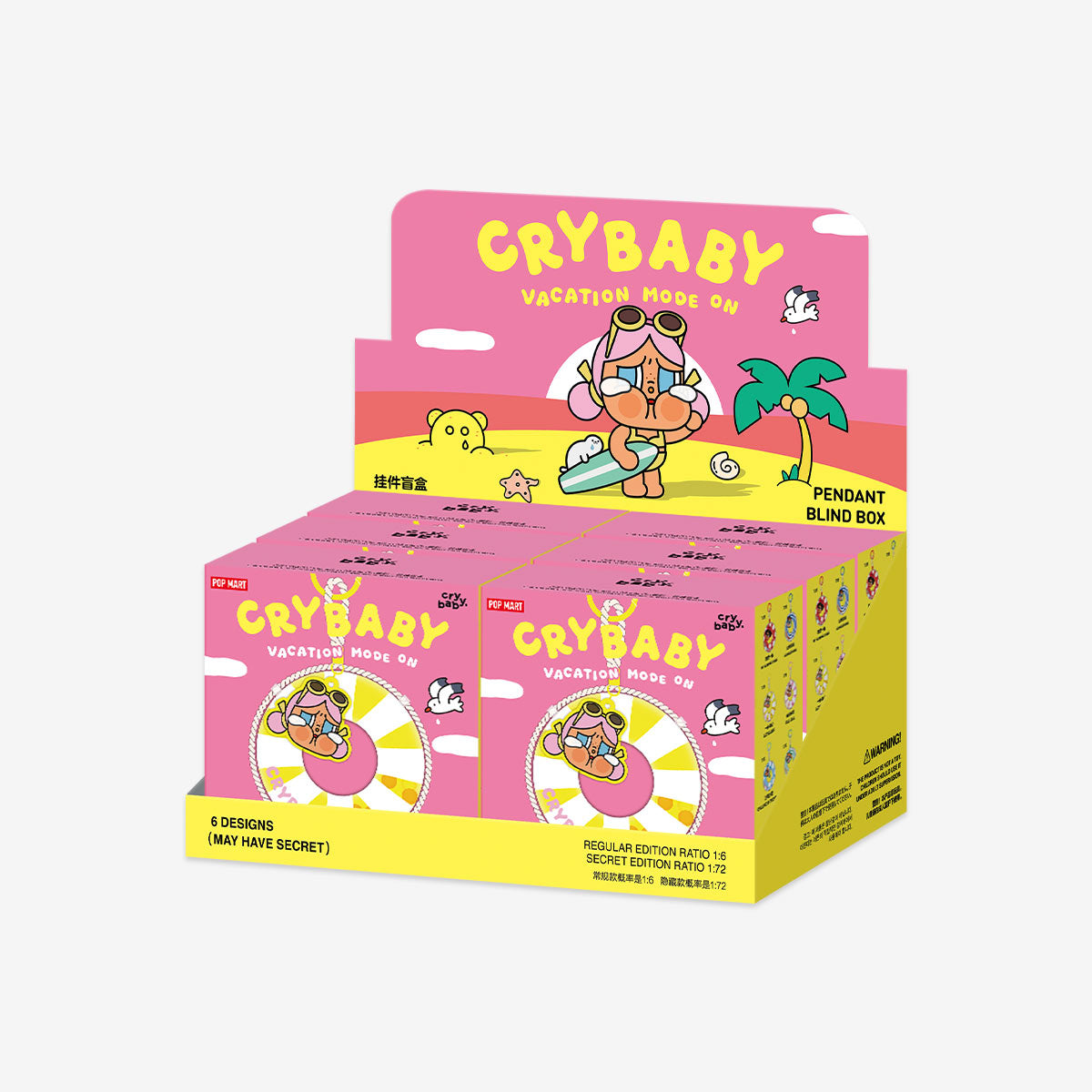 CRYBABY Vacation Mode On Series-Pendant Blind Box