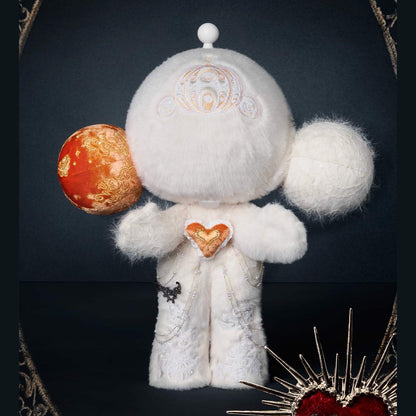 MEGA α SKULLPANDA 400% White Moon