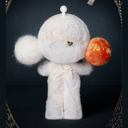 MEGA α SKULLPANDA 400% White Moon