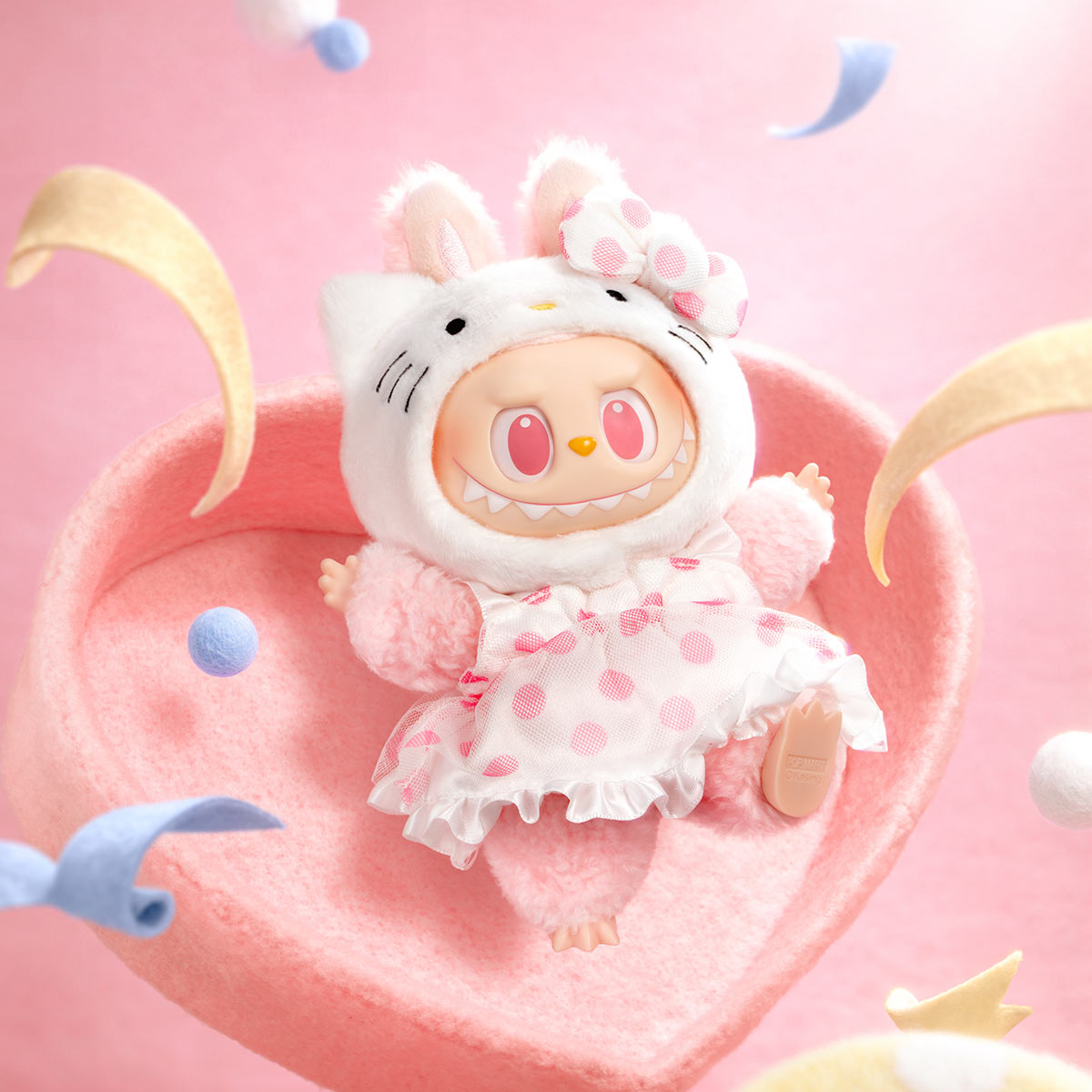 THE MONSTERS × Hello Kitty and Friends Series-Vinyl Plush Pendant Blind Box