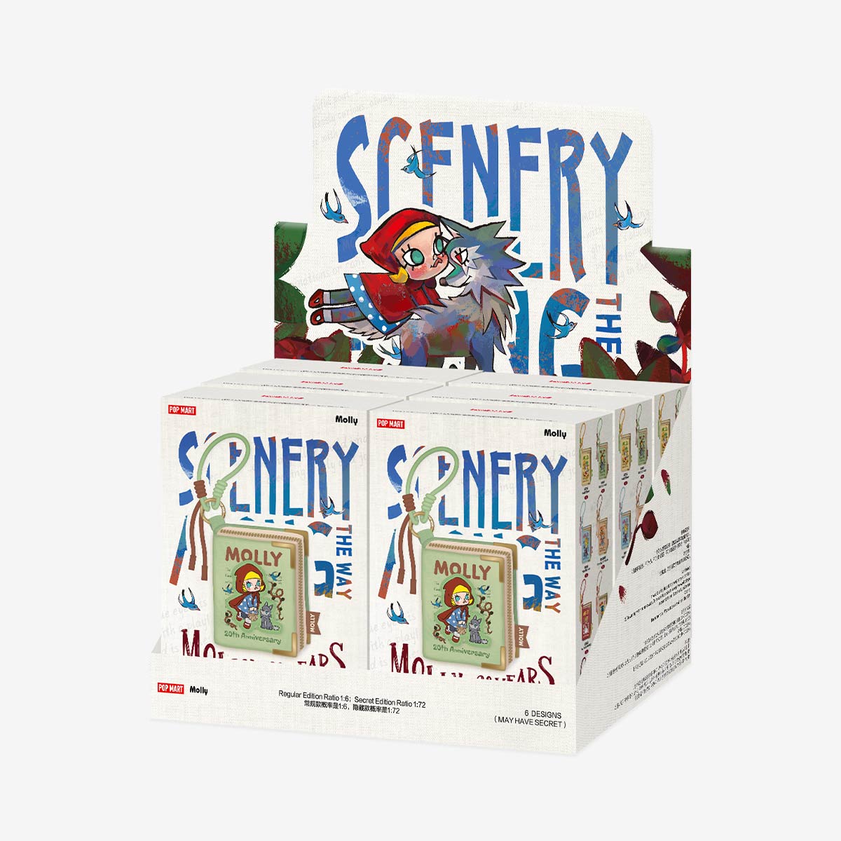 MOLLY Scenery Along the Way Series-Mini Memory Album Bag Blind Box