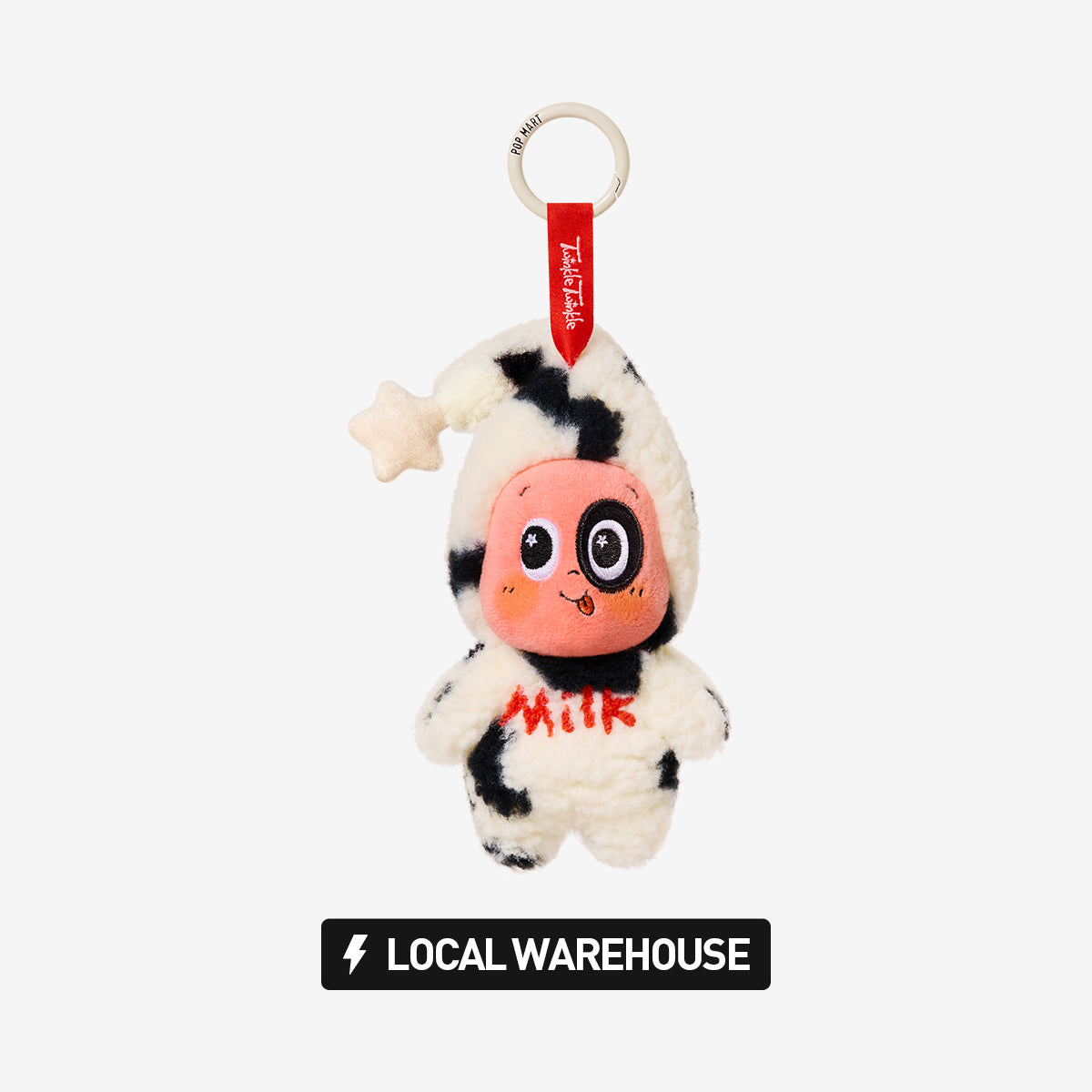 Twinkle Twinkle MOON GELATO  Plush Pendant