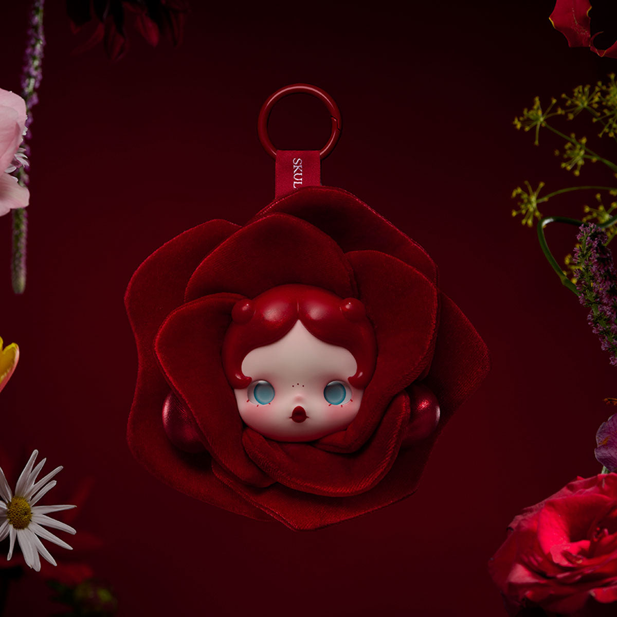 SKULLPANDA Petals in Four Acts Series Earphone Bag