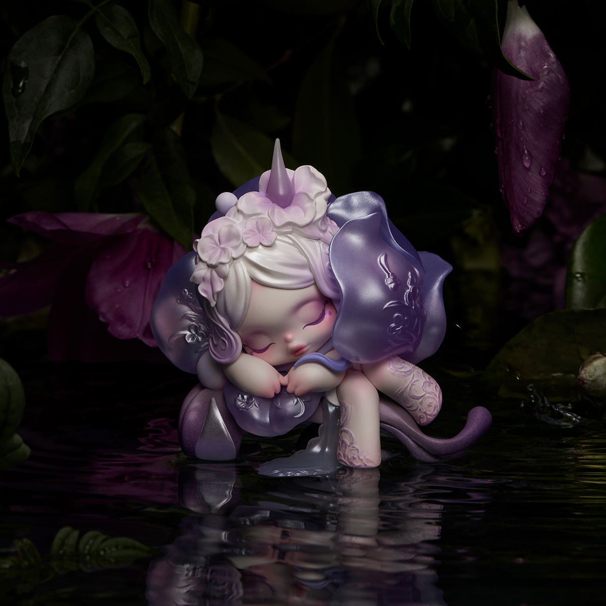 SKULLPANDA Petals in Four Acts Series Figures