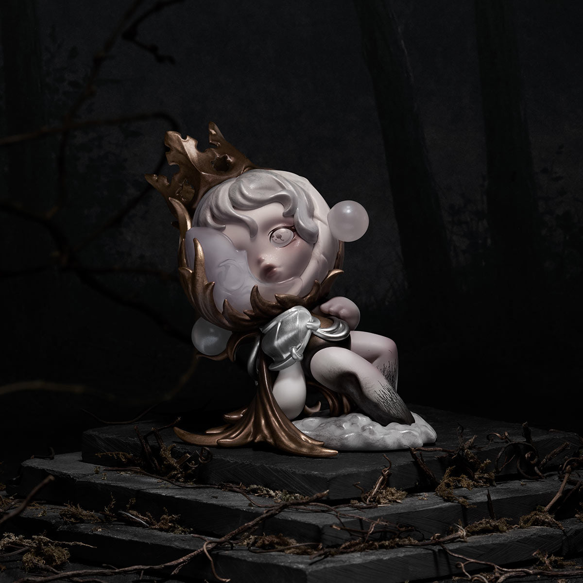 SKULLPANDA Petals in Four Acts Series Figures