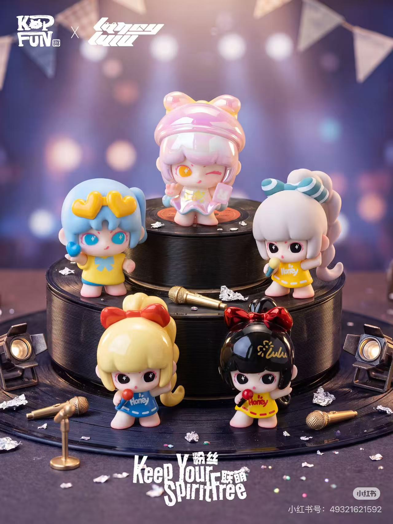LANCY LULU -keep your spirit free mini figure