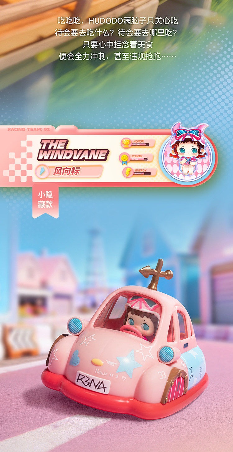 HEYONE Collection Cute Power Fully Open Bumper Car Blind Box
