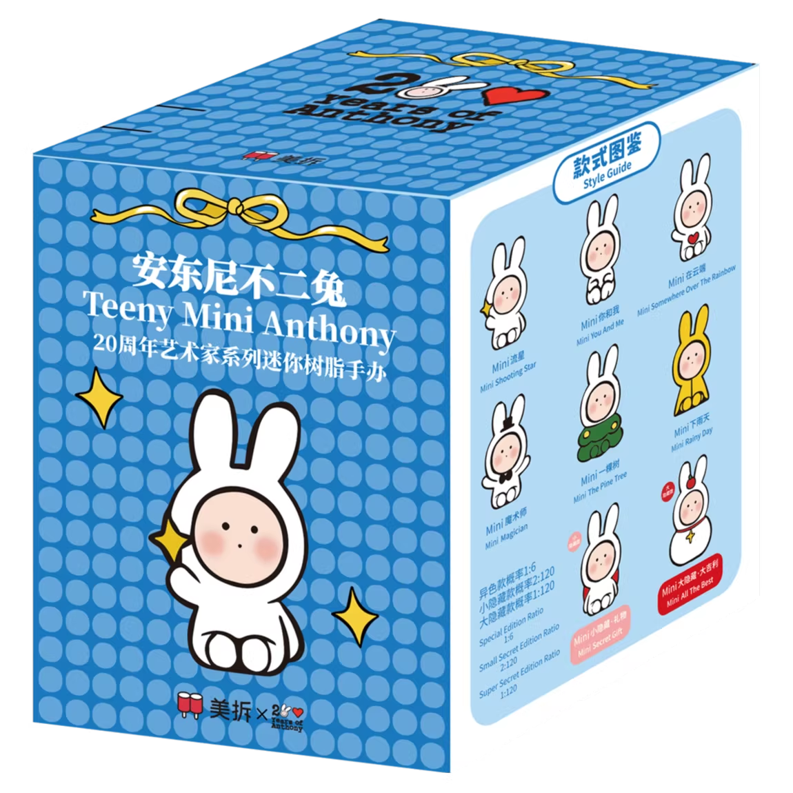 TenyMini Anthony 20th Anniversary Artist Series Mini Resin