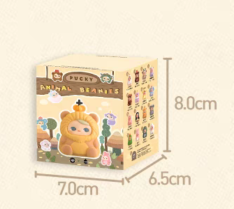 PUCKY Biqi Animal Bean Series