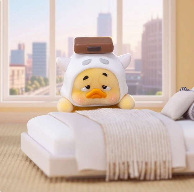 The Annoying Duck Status Display Duck Pappap Series Trendy Blind Boxes