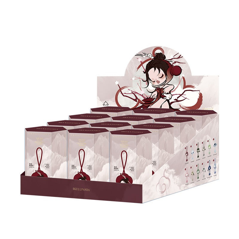 SKULLPANDA The Ink Plum Blossom Series - Charging Cable Blind Box (iPhone/Type-C)