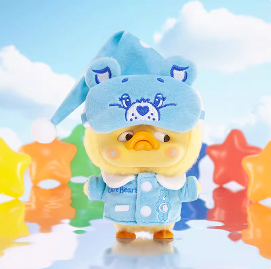 Upset Duck x Care Bear Be Rainbow Duck Series Plush Pendant