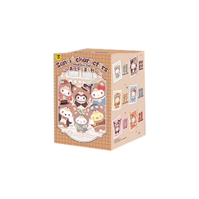 Sanrio Vinyl Latte Baby Blind Box Second Generation British Afternoon Tea Cute Plush Doll Decoration