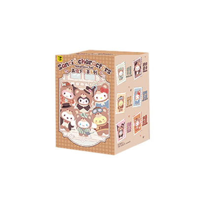 Sanrio Vinyl Latte Baby Blind Box Second Generation British Afternoon Tea Cute Plush Doll Decoration