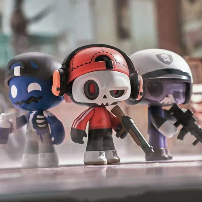 MR BONE-JUNIOR FIRST DAY Apocalypse Skull Series