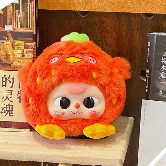 Baby three, at the age of three, really spoils you. Blind box plush cute figurine, doll, peripheral female birthday gift