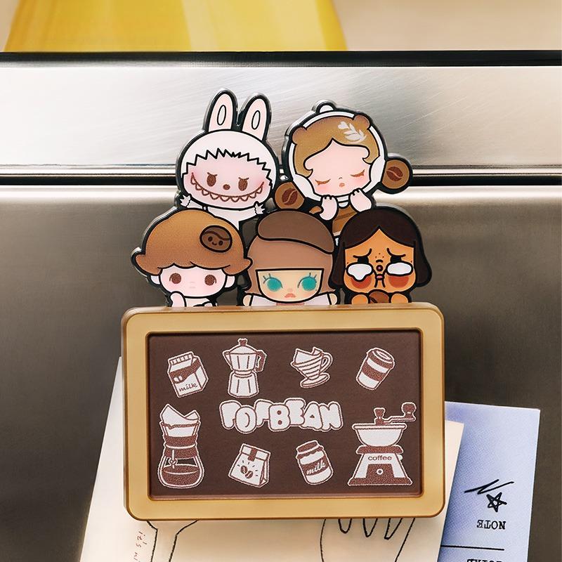POP BEAN Coffee Factory Series-Fridge Magnet