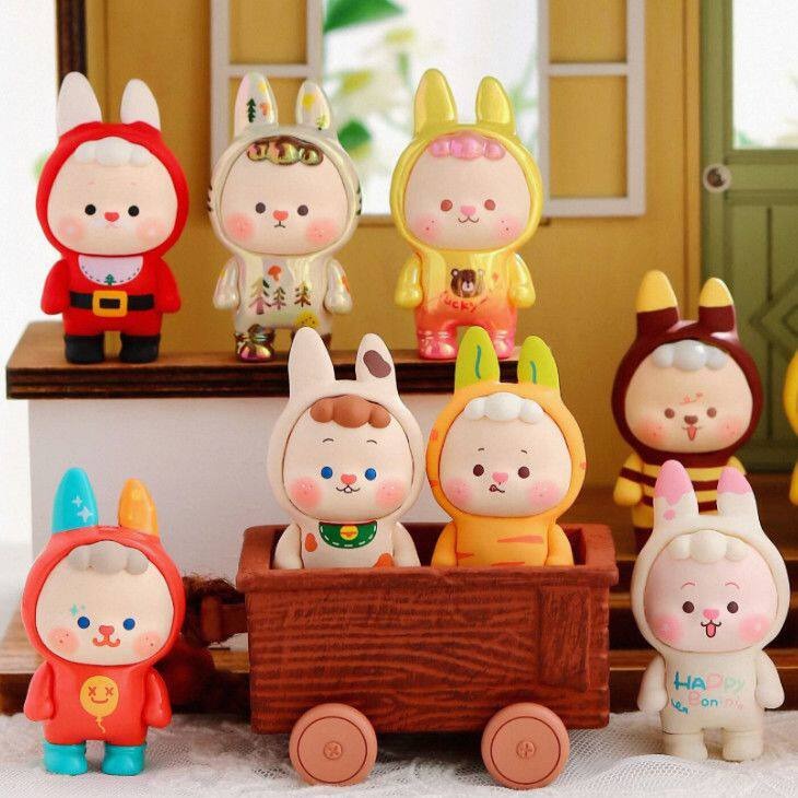 Buer Bonini Let’s Be Free Series Mini Beans Blind Box