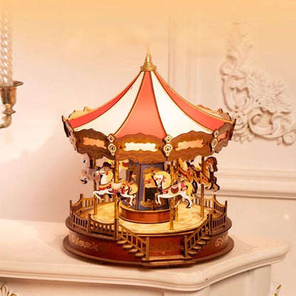 nanci Rolife carousel music box DIY assembly