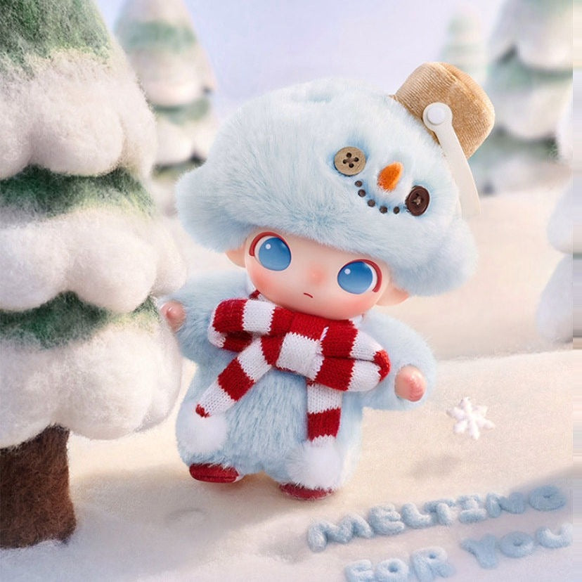 DIMOO Snowman Plush Pendant