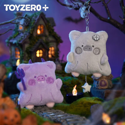 LuLu The Piggy Horror Story Series-Moody Boo Plush Keychain Blind Box