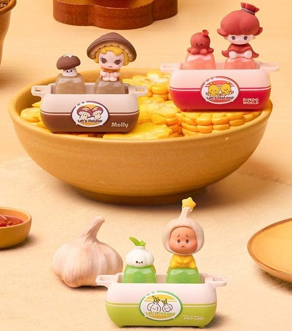POP BEAN Dip For Fun Series-Relief Hotpot Keycap