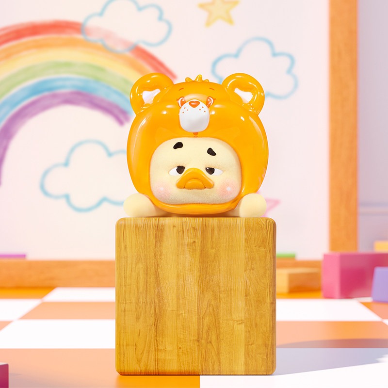 UpsetDuck-care bears by your side duck decor blind box