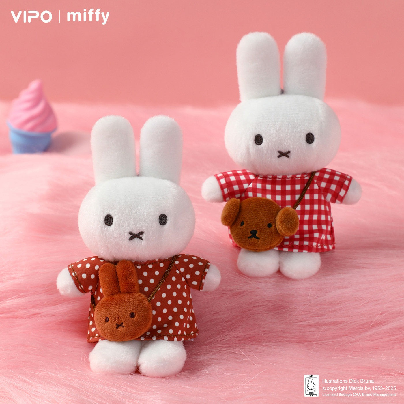 VIPOxMiffy's Outing Series Plush Blind Boxes