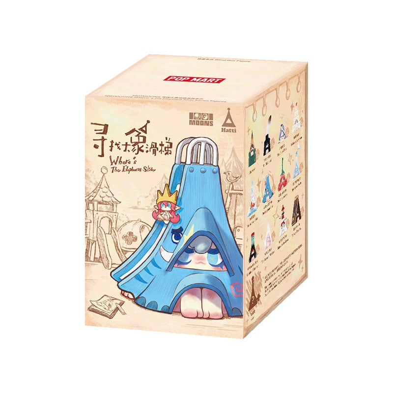 1001moons where’s the elephant slide series figures
