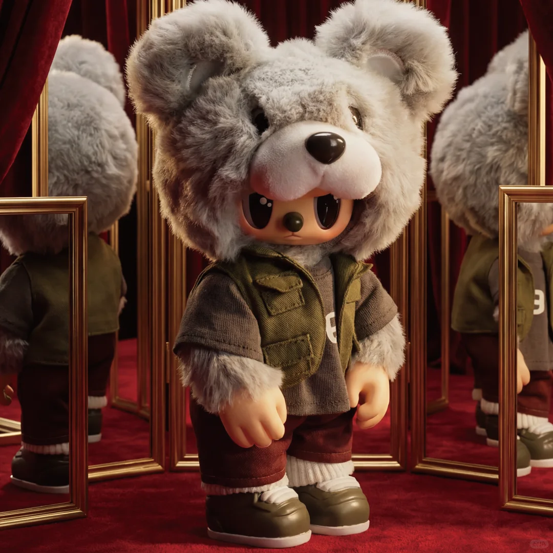 Rebel Bear The Street Series Plush Blind Box
