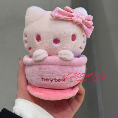 HEYTEA Hello Kitty Co branded Plush Pendant