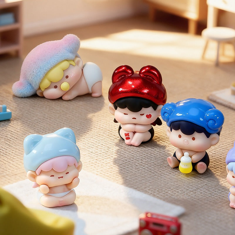 Naifufu BB Baby Cute Grain Blind Box Decoration