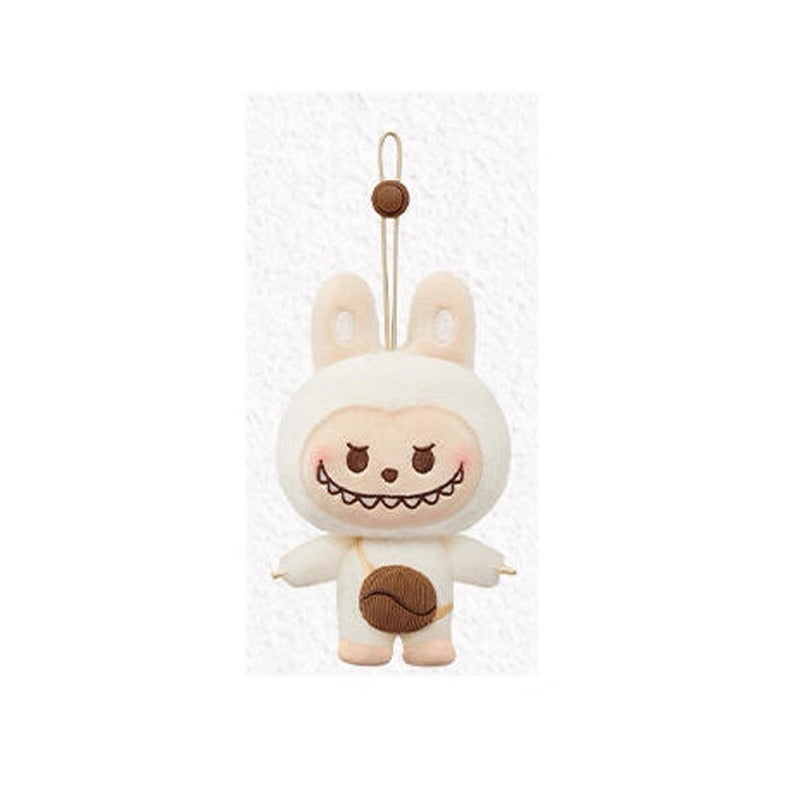 POP BEAN Coffee Factory Series-Plush Pendant