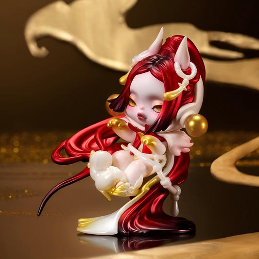 SKULLPANDA Celestial Horse Figure