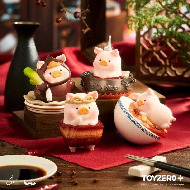 LuLu Pig Family Small House Series