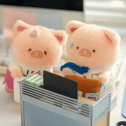 LuLu the Piggy Office Series Monitor Plush