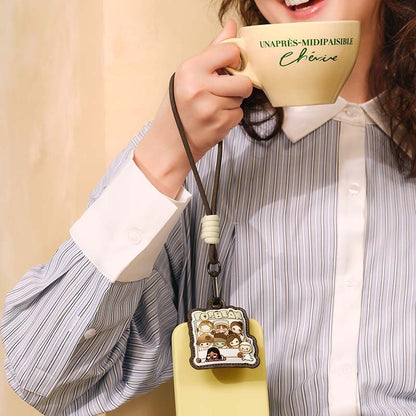 POP BEAN Coffee Factory Series Lanyard