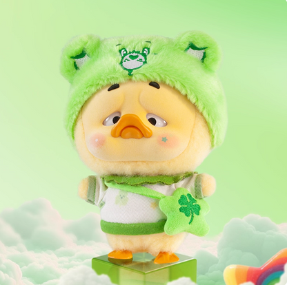 Upset Duck x Care Bear Be Rainbow Duck Series Plush Pendant