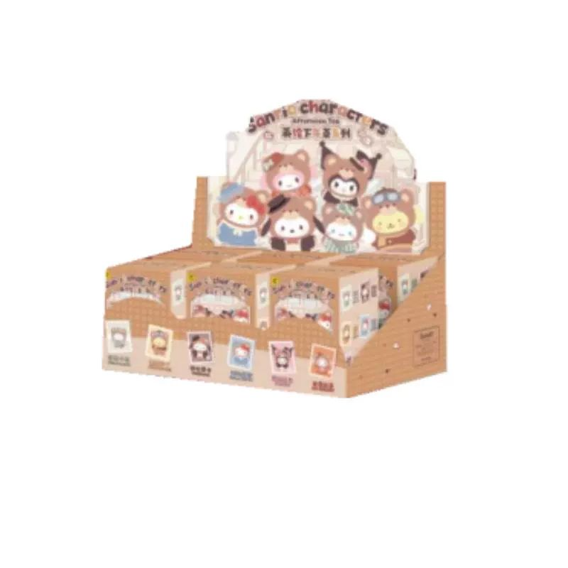 Sanrio Vinyl Latte Baby Blind Box Second Generation British Afternoon Tea Cute Plush Doll Decoration