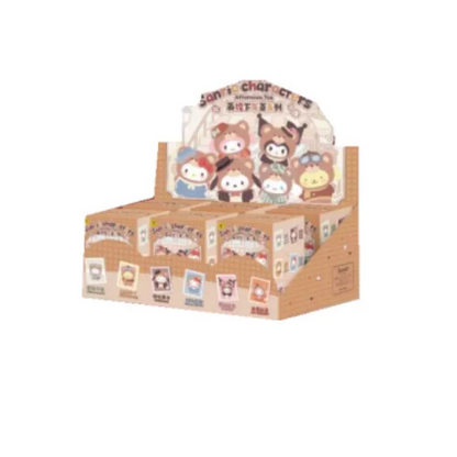Sanrio Vinyl Latte Baby Blind Box Second Generation British Afternoon Tea Cute Plush Doll Decoration