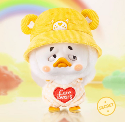 Upset Duck x Care Bear Be Rainbow Duck Series Plush Pendant