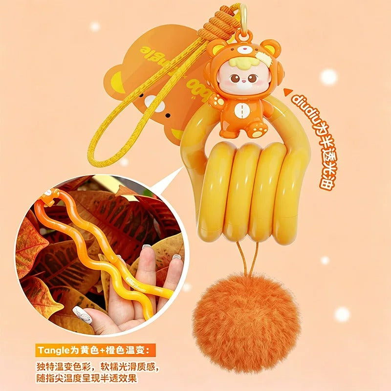Little Bear Keychain Charm