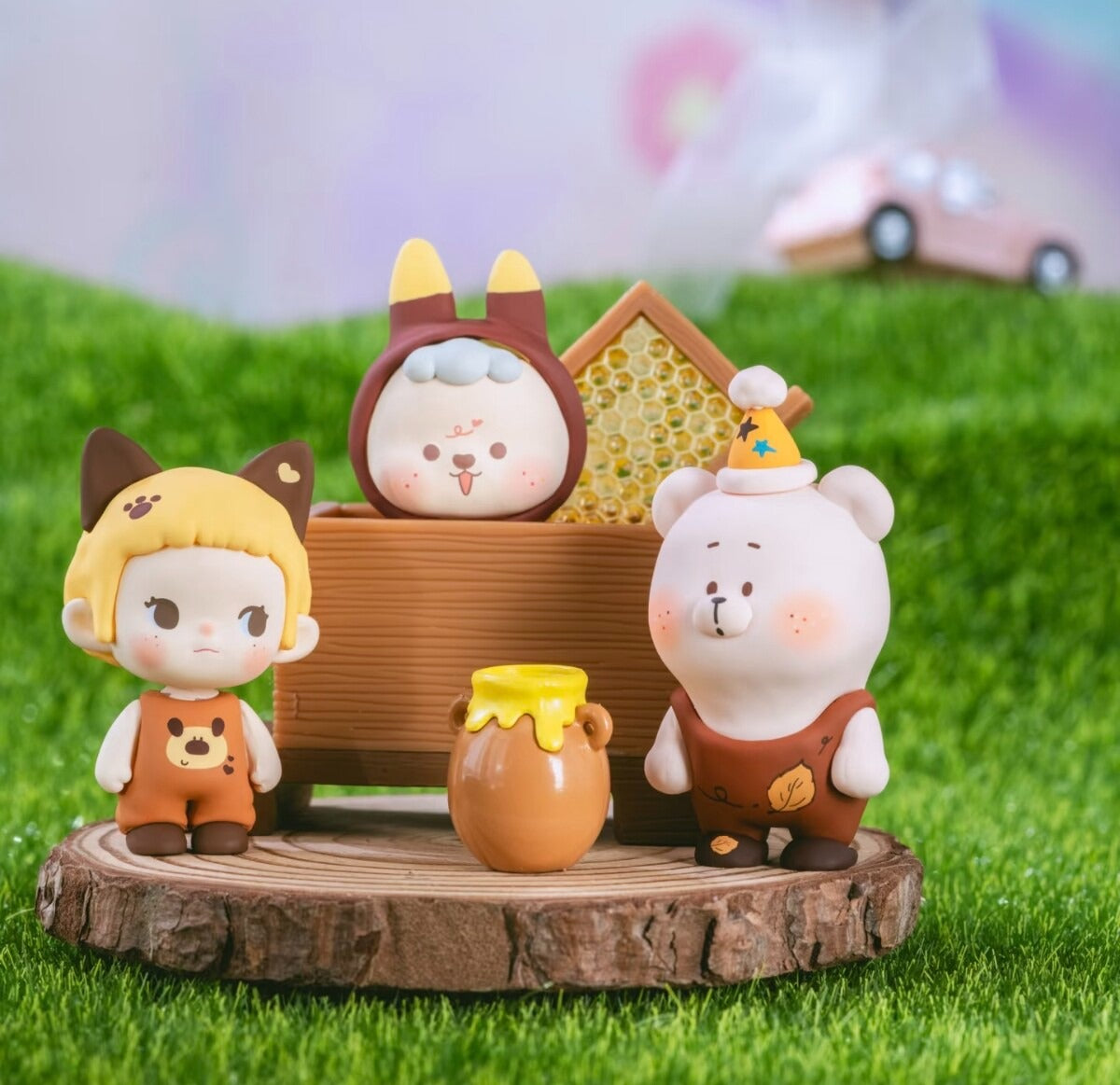 Buer Bonini Let’s Be Free Series Mini Beans Blind Box