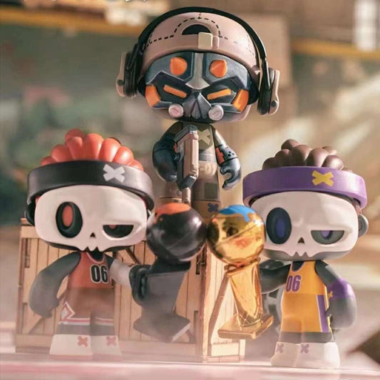 MR BONE-JUNIOR FIRST DAY Apocalypse Skull Series